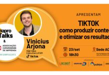 Sinapro e Associação Catarinense de Imprensa promovem encontro sobre produção de conteúdo no TikTok