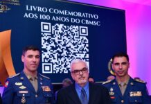 Jornalista Mário Xavier lança livro sobre os 100 anos do corpo de bombeiros militar de Santa Catarina – 1926-2026